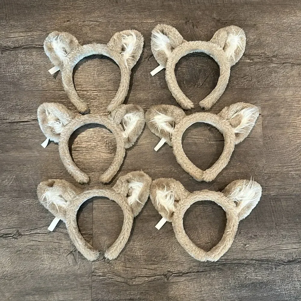 Great Wolf Lodge BUNDLE (6) Wolf‎ Ear Headbands